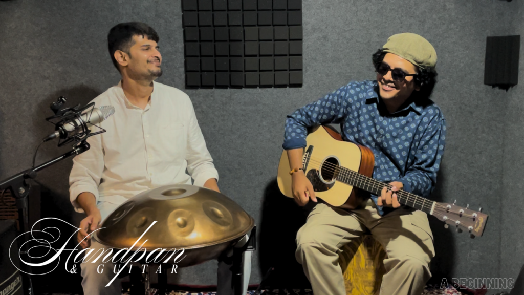 Ambient handpan and acoustic guitar collaboration by Sagar Belsare and Sanket Nashikkar recorded at The Rhythm Story studio in Pune, India