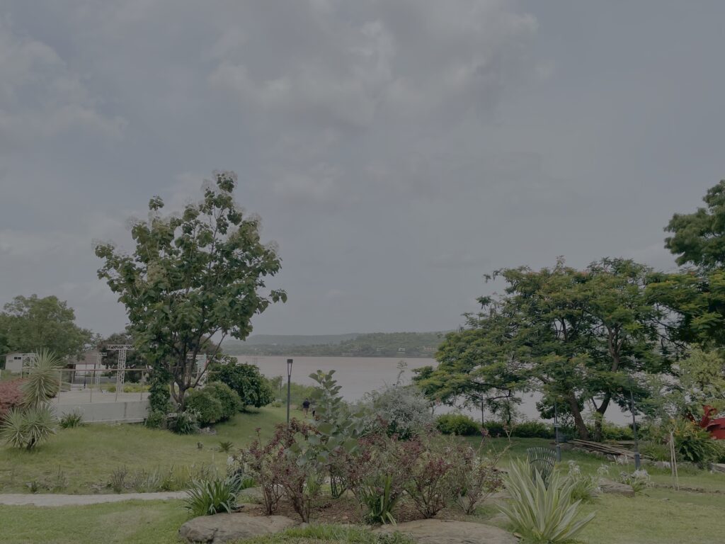 Scenic landscape around Zapurza Museum of Arts and Culture in Pune