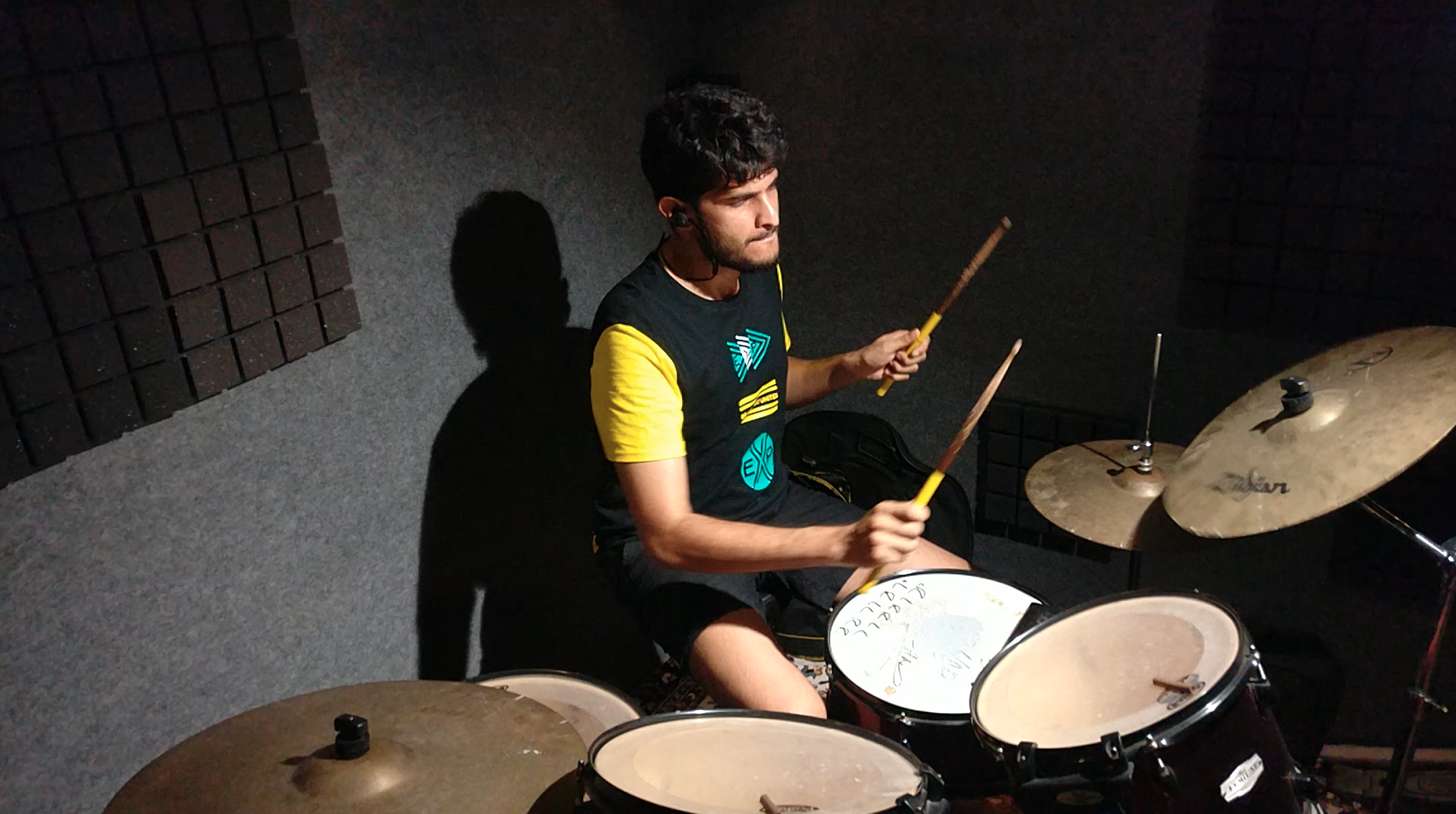 A trusted and professional drums home tutor in Pune - Sagar Belsare